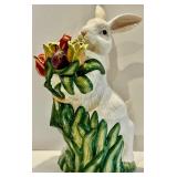 Kaldun & Bogle Porcelain Rabbit Tulip Vase Kaldun & Bogle Porcelain Rabbit Tulip Vase