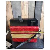 Small Hohner Corona II Accordion In Great Condition Works