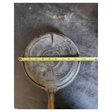 Vintage Cast Iron Waffle Iron For Stovetop or Open Fire