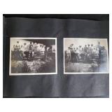 Vintage Photo Album with Various Vintage Photos