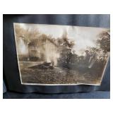 Vintage Photo Album with Various Vintage Photos