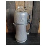 Vintage Guardian Service Hammered Aluminum Sovetop Coffee Perscolator