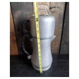 Vintage Guardian Service Hammered Aluminum Sovetop Coffee Perscolator