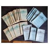 Large Lot of Vintage Electric, Plumbing, Construction and more International Correspondence School Training Manuals