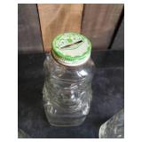 3 Vintage Grapette Family Beverage Syrup Jars