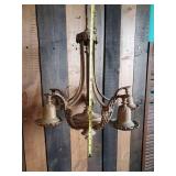 Gorgeous Turn of the Century Ornate Hanging Lamp With Gorgeous Detail