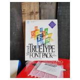 Computer Software and Information Word Perfect, Quattro Pro For Windows and much more