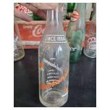 Vintage Coke Crate with Some Very Cool Unique Bottles, Suburban Club, Crass, nesbitts, and more
