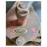 Vintage Childrens Rocking Chair, Vintage Light Fixture, Vintage Jar, and Vintage Dulap Hand Crank Bench Grinder