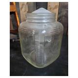 Vintage Childrens Rocking Chair, Vintage Light Fixture, Vintage Jar, and Vintage Dulap Hand Crank Bench Grinder