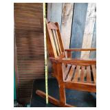 Vintage Childrens Rocking Chair, Vintage Light Fixture, Vintage Jar, and Vintage Dulap Hand Crank Bench Grinder