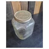 Vintage Childrens Rocking Chair, Vintage Light Fixture, Vintage Jar, and Vintage Dulap Hand Crank Bench Grinder