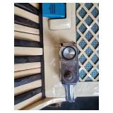 Gorgeous Scandalli Accordion In Great Condition and Vibrant Blue Coloring