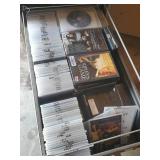 Large Metal File Cabinet With DVD