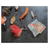 Vintage Fishing Lures, Decoys and other fishing items