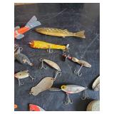 Vintage Fishing Lures, Decoys and other fishing items