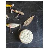 Vintage Fishing Lures, Decoys and other fishing items