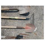 Outdoor Garden Tools some with Wooden Handles very cool