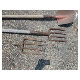 Outdoor Garden Tools some with Wooden Handles very cool