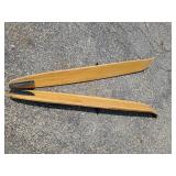 Comp 1 Cut n Jump Wooden Skis with Great Coloring