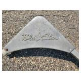 Antique Blue Star Transom or Stern mount for Fishing Boat Very Cool Corner Pieces for Display