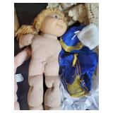 Cabbage Patch Dolls Clothing and Box  Fun Vintage Lot