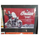 Indian Motorcycle Framed 40