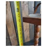 Awesome Wood Standing Ashtray and Glass Ashtray