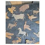 Small Metal Art of Various Sizes Styles of animal cutouts
