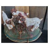 Vintage Heavy duty Cast Iron Doggy Door Stop