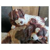 Vintage Heavy duty Cast Iron Doggy Door Stop