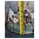 Vintage Heavy duty Cast Iron Doggy Door Stop