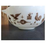 Eary American Cinderaella Mixing Bowl 443 1/2 Quart