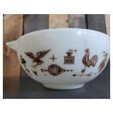 Eary American Cinderaella Mixing Bowl 443 1/2 Quart