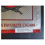Vintage Swisher Sweets "Americas Favorite Cigars" Tin Sign  Nice