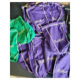 Crown Royal Bags of different Styles and Colors One is a Suede Bag all in good condition