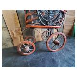 Small Display Baby Buggy for Décor or Small Plant  Very cute Good Solid condition