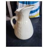 Vintage Clothes pin Holder, Rolling Pin and Wall Hanger, Ceramic USA Ceramic Pitcher and More
