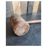 Antique Wooden Hand Held Mallot