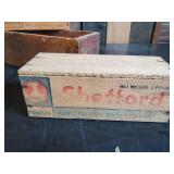 6 Vintage Wooden Cheese Box Lot