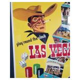 Framed Las Vegas Union Pacific Railroad Poster