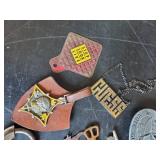 Vintage Lot of smalls,   Keys, Belt buckles, Pocket knives and much more