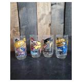 Vintage Ronald McDonald Glasses, Hamburgler, Mayor McCheese, and Ronald himself