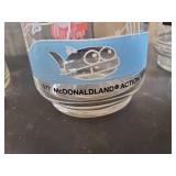 Vintage Ronald McDonald Glasses, Hamburgler, Mayor McCheese, and Ronald himself