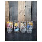 Vintage Ronald McDonald Glasses, Hamburgler, Mayor McCheese, and Ronald himself