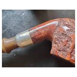 Vintage Pipes, Zippo Lighters, and Tobacco Tin