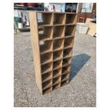 Wooden Storage/Letter/Mail Cubby