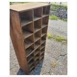 Wooden Storage/Letter/Mail Cubby