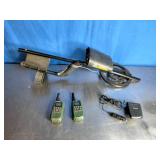 Metal Detector, Walkie Talkies and Radar Detector Metal Detector, Walkie Talkies and Radar Detector