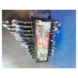 Set of Metric Open and Box End Wrenches Set of Metric Open and Box End Wrenches
